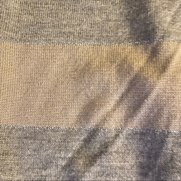 Madewell Wallace Wool Striped Shawl Collar Zip Sweater Size XS - Picture 4 of 8